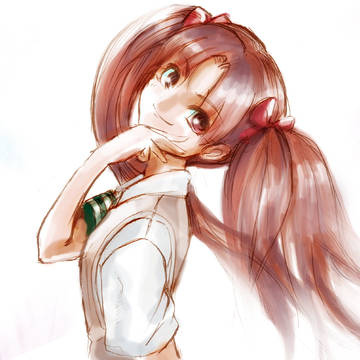 白井黒子(blogラフ書き)