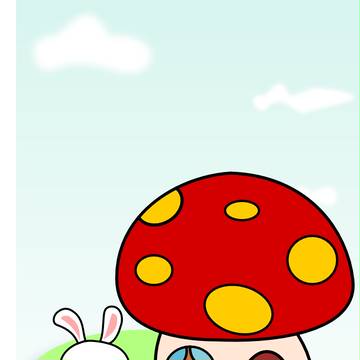 ひとりぼっちのウサギ