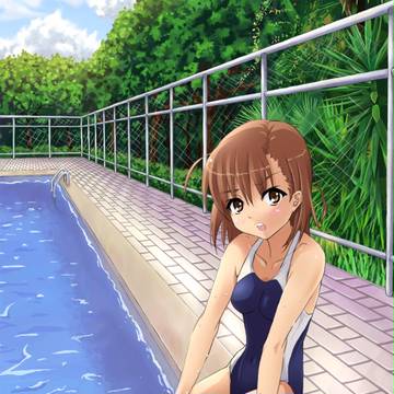水辺の彼女。
