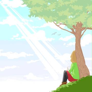 本を読む子