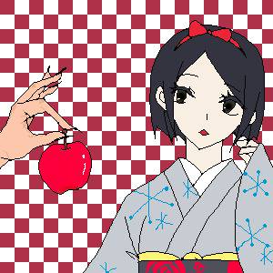 白雪っぽいきものっ子