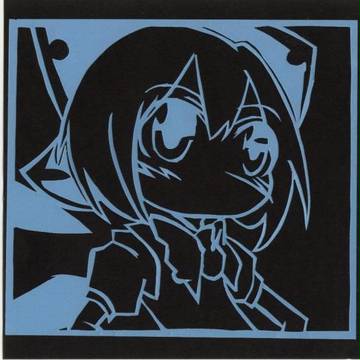 chiruno切り絵