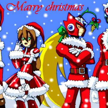 Marry Cristmas Rockman X
