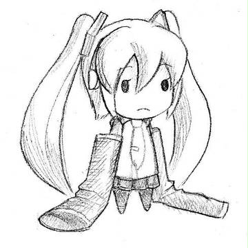 ちいさな初音ミク嬢