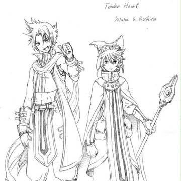 ルシルとセツナ。