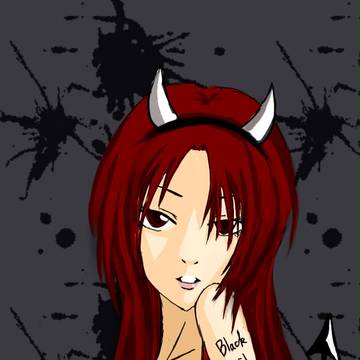ブラックデビル擬人化
