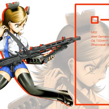 「小銃少女」 MG3