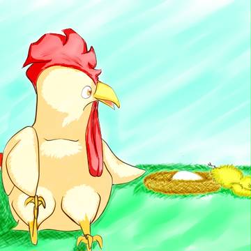 卵が先か、ヒヨコが先か。