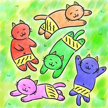 鬼ですが、猫です。