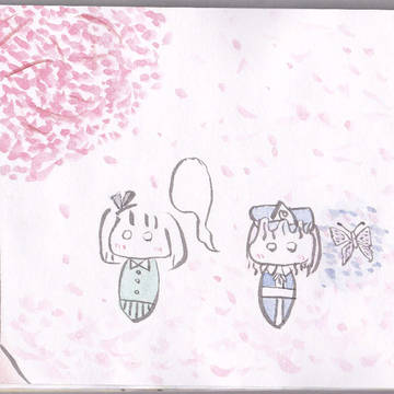 桜吹雪