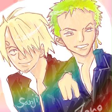 サンジくんとゾロ