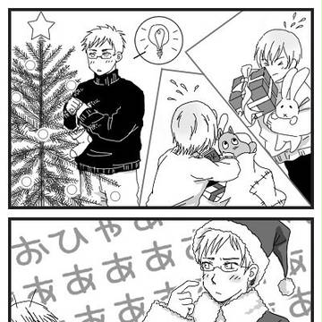 【ヘタリア】クリスマス【花たま夫婦】
