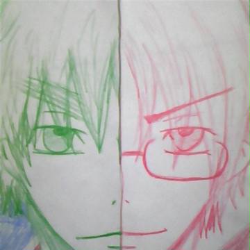 【ヘタリア】朝×アル【初描き】