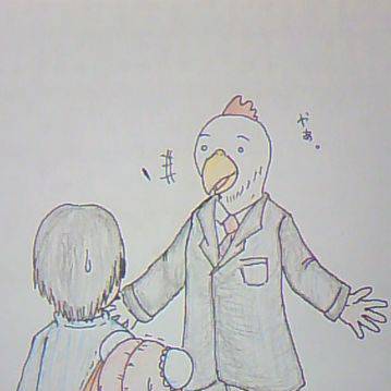 色が付いても鳥は鳥だよ。