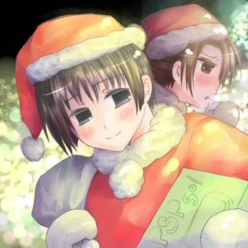 【ヘタリア】あなた自分のところ以外嫌な顔しますね【クリスマス】