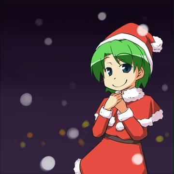 サンタさんが来てくれるって信じてますからー