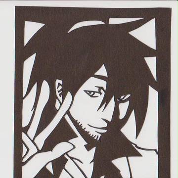 おっさん切り絵