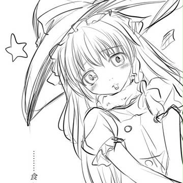 魔理沙とチュウ