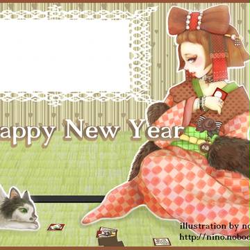 猫と花札