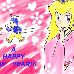 もうお正月絵にはみえない