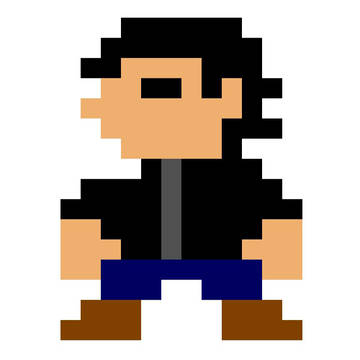 8bitの自画像