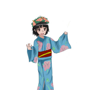 浴衣初春