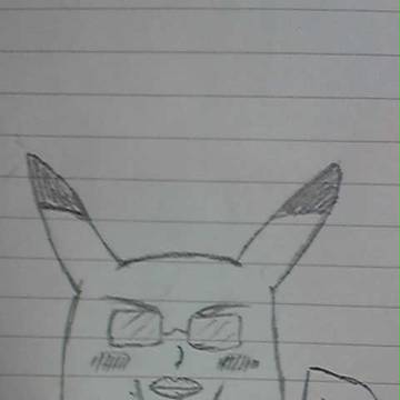 友人が描いてくれた似顔絵