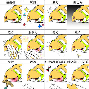 ザムドで表情練習？