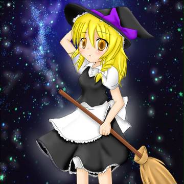 【塗ってもいいのよ】霧雨魔理沙【塗らせて頂きました】