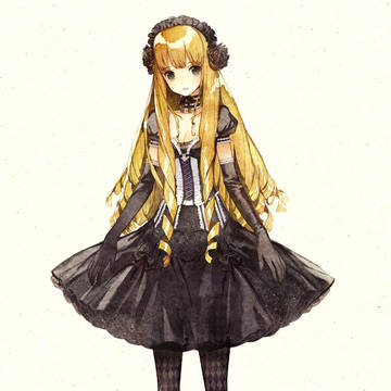 ほぼゴスロリ少女