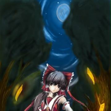 霊夢　under the illsory moon