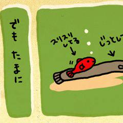 金魚とドジョウ