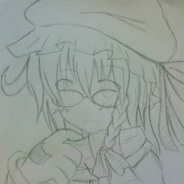 魔理沙　落書き