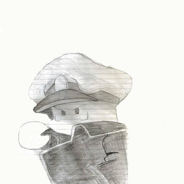 スペース･キャプテン-落書き