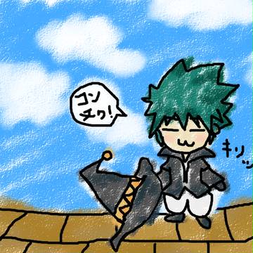 うちのこかいてみました