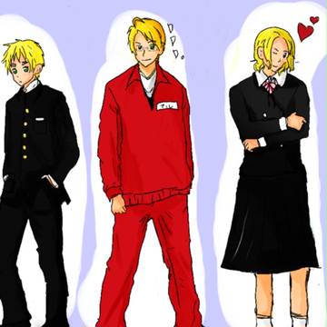 ヘタリアキャラに母校の制服を・・・【女装注意！】