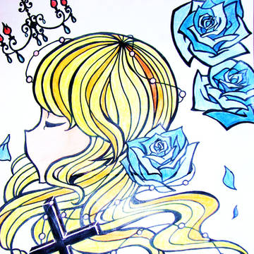 blue rose