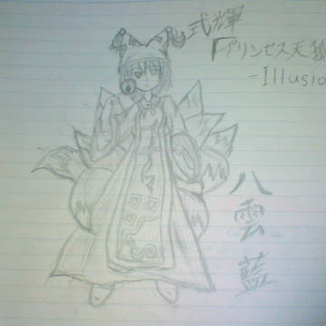 落書き藍様