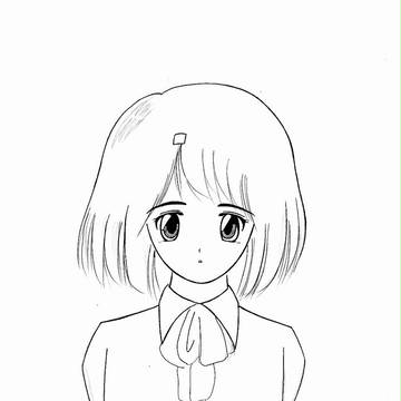 【正面顔習作】ヘンリエッタ