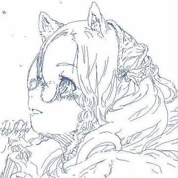 ゆきをみるめがねねここ