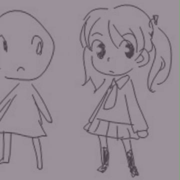 SDキャラの描き方。