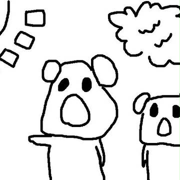 俺はほのぼのした絵が書きたかっただけなんだ(´・ω・`)