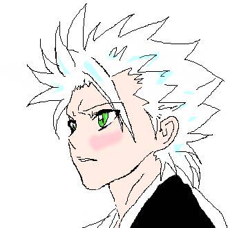 日番谷冬獅郎*照れ顔