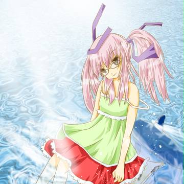 水面に浮かぶ