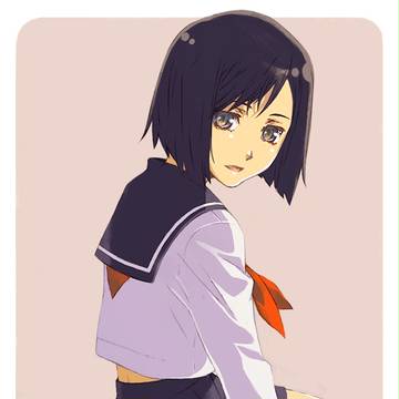 背中ちらり