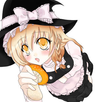 魔理沙にはきのこ。