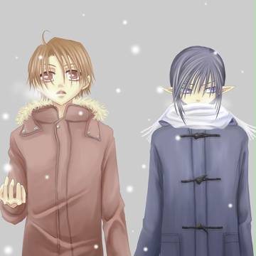 【擬人化】雪待ち