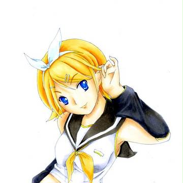 鏡音さん。