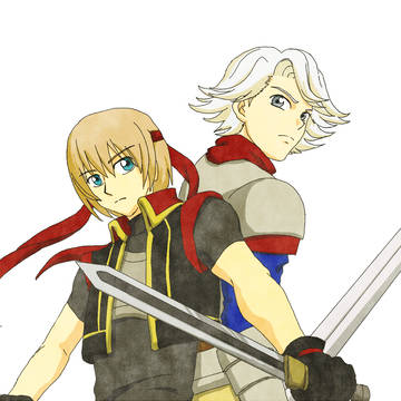 アビスED風４主＆スノウ