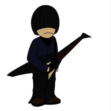 基本的に黒い人
